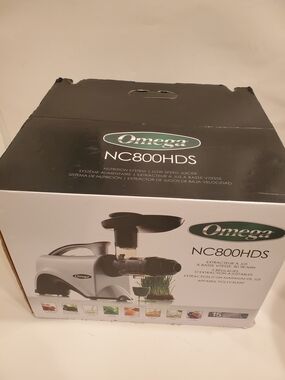 Omega NC800HDS Masticating Juicer - White